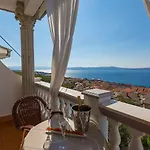 Einzigartiges Mit Grandiosen Meerblick, Pool, Bbq Und Nur 700 Meter Zum 茨里克韦尼察